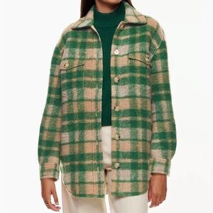 WILFRED The Ganna Shirt Jacket NWT (Green)
